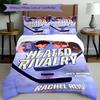 3pcs Duvet Cover Set (1*Duvet Cover + 2*Pillowcase, Without Core), Heated Rivalry Print Bedding Set, Bedroom Decor, All‑Season, Birthday Gift