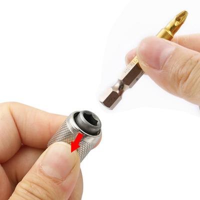 Kullanışlı Sds Soket Adaptörü 1/4'' Altıgen Şaftlı Tornavida Tutucu Matkap Uçları Adaptör Dönüştürücü Matkap Uçları İçin