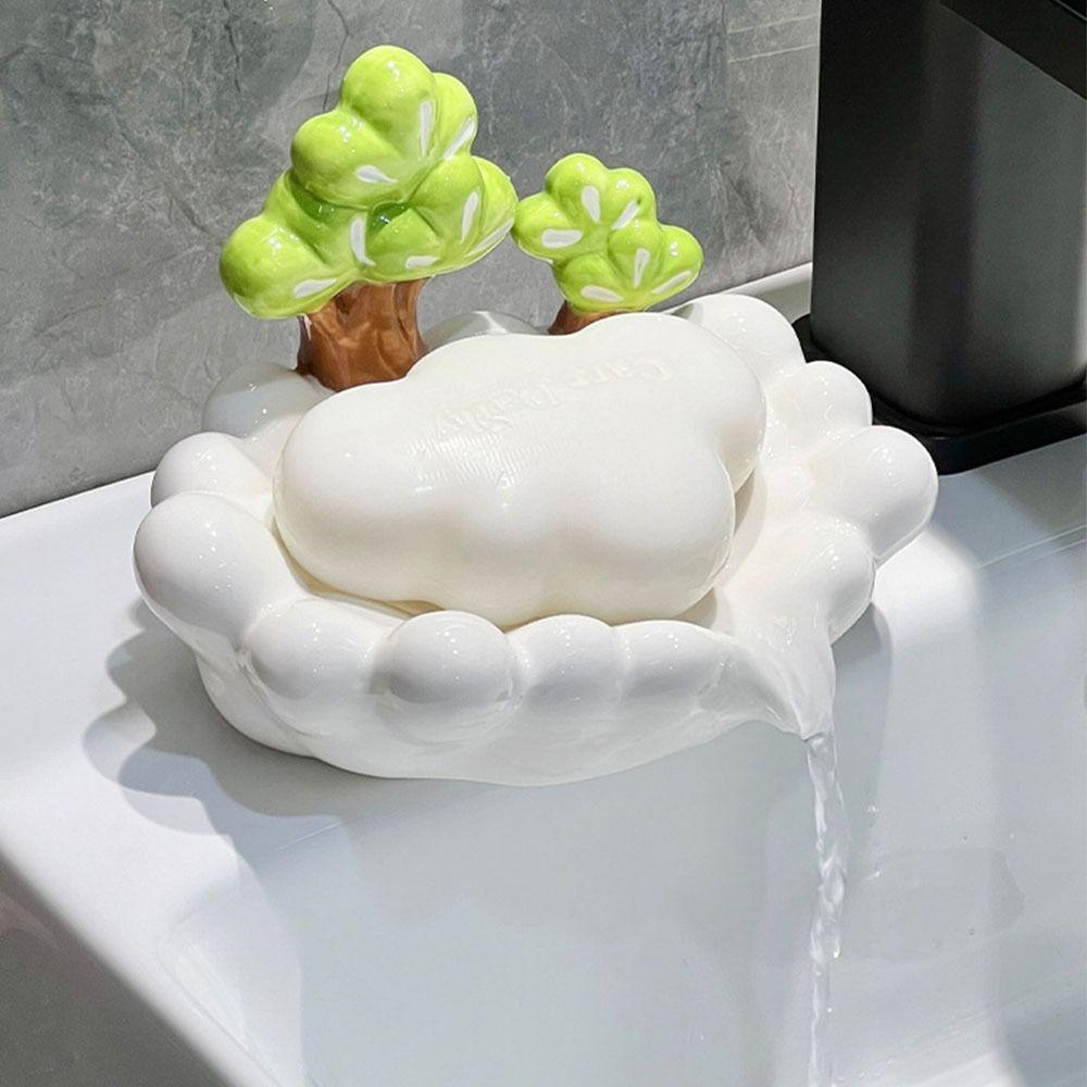 Portable Soap Draining Container Self Draining Soap Dish Tray Soap Dish Holder  Home Decor