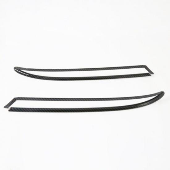 Carbon Fiber For Kia Optima 2021 2022 Tail Rear Fog Light Foglight Lamp Cover
