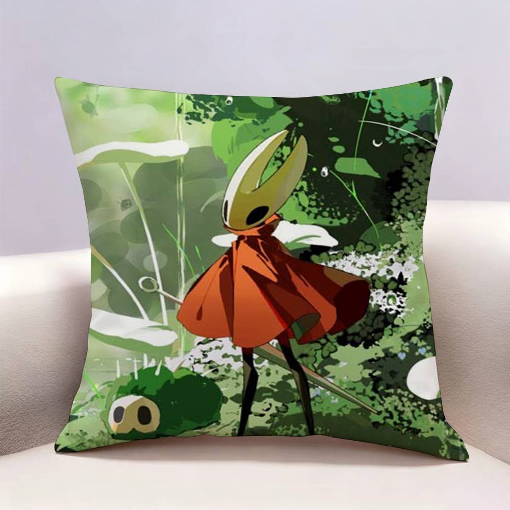 Opular Hot Hollow Knight SilksongCool Doublesided Print Pillow Case for Sofa Living Room Home Office Decor Protective Cover