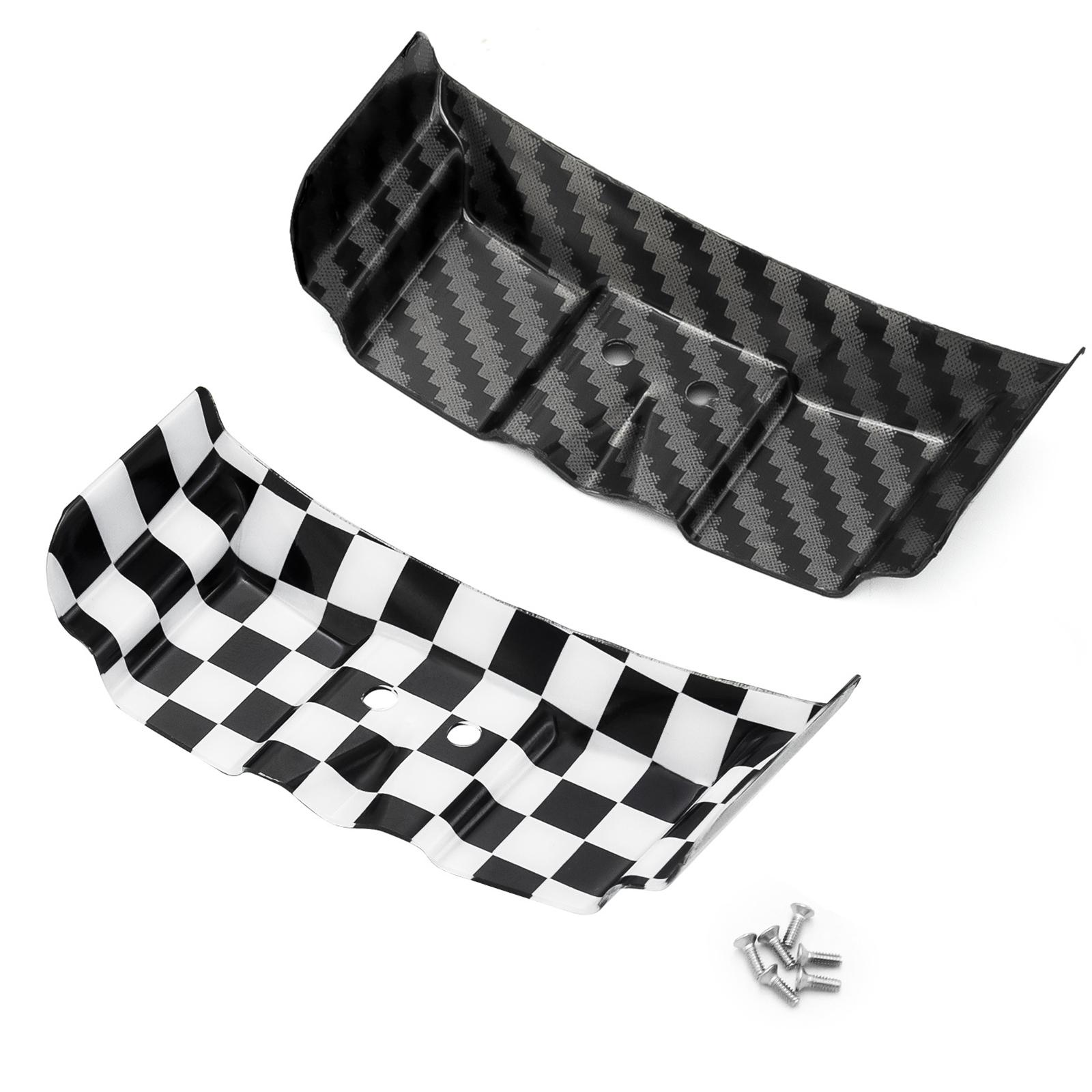 

RC Tail Wing Rear Body Wing Spoiler Carbon Fiber Rear Wing for Losi 1/24 Micro-B 2WD Buggy Upgrade Parts