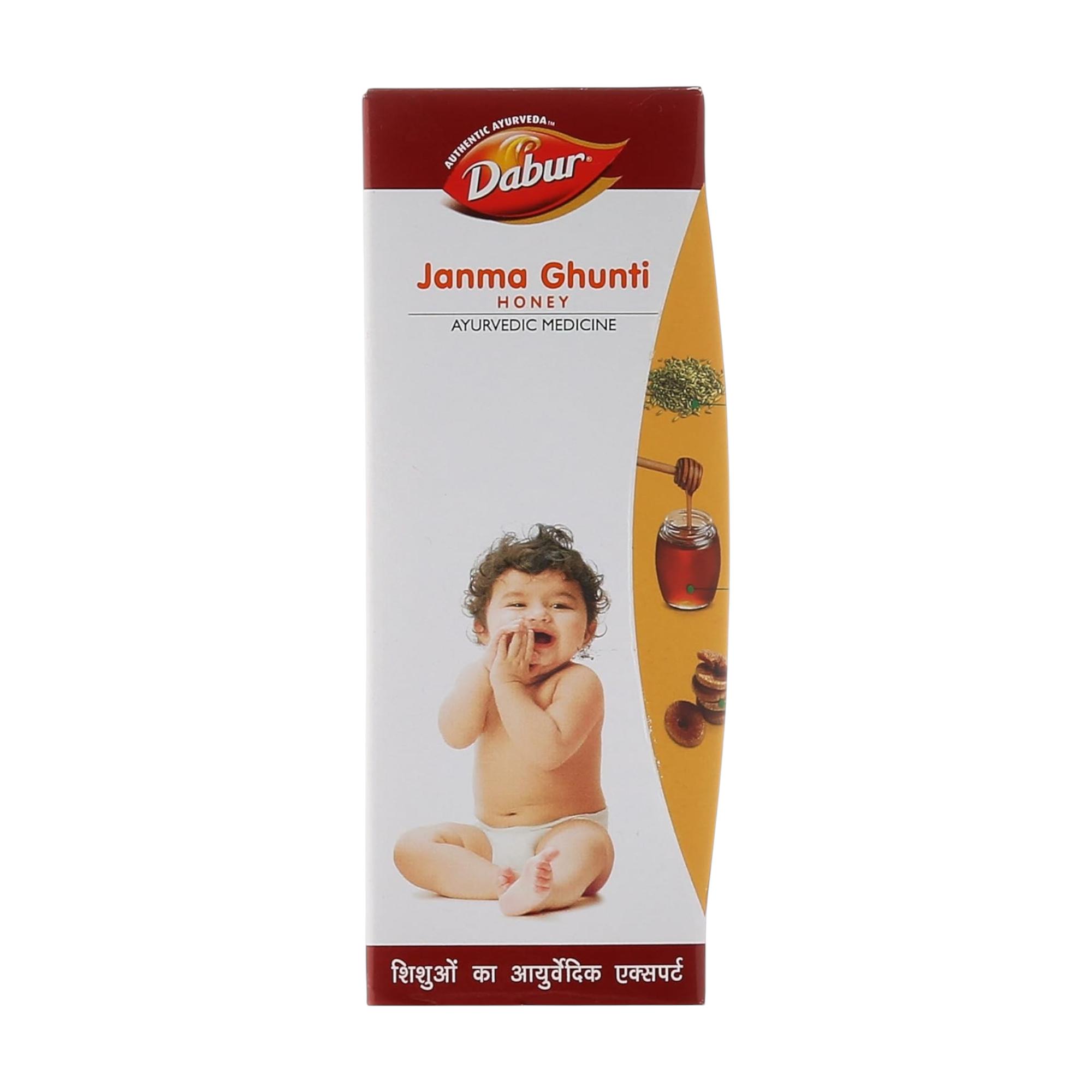 

Dabur Janma Ghunti Baby Digestive 125Ml | Gentle Ayurvedic Formula For Infants | Supports Healthy Digestion, Appetite & Comfort
