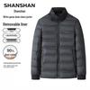 Shanshan Men's 3-in-1 Detachable Goose Down Parka