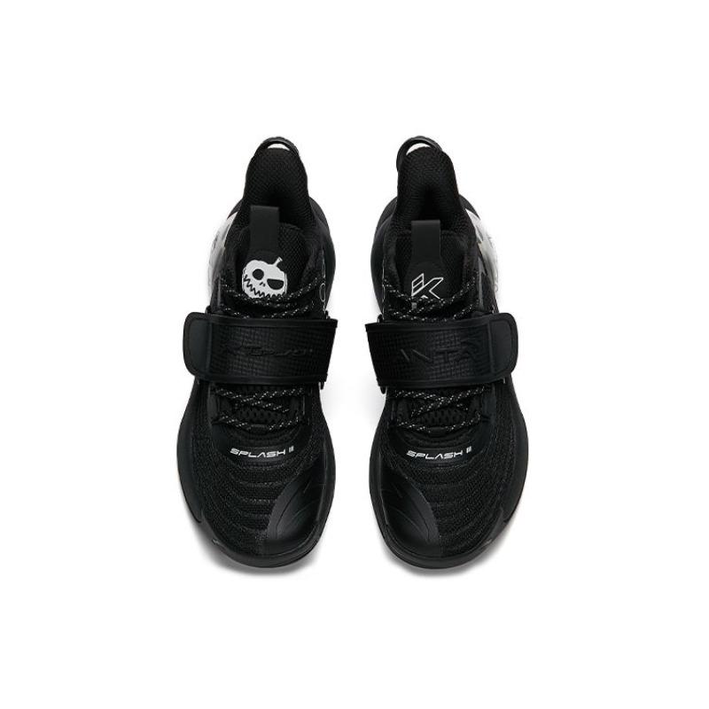 Anta Splash 3 Mid Top Basketball Shoes Mens Black White 112121604S-8
