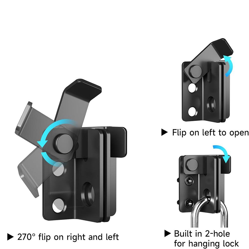 Stainless Steel Bolt Door Bolt Latch Sliding Door Latch Lock Buckle Anti-theft Door Bolt Lock Hasp For Windows,Doors,Fences