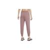 New Nike Dri FIT Bliss Knitted Sweatpants Women's Smoky Purple Red DV9454-208