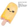1/4Pcs Ice Stick Stress Relief Toy Smiling Ice Cream Squeeze Toy Slow Rising Clear Glitter Ice Stick Fidget Toy Decompression Relaxation Tool