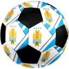 SIZE 5 Uruguayan Football Association Soccer Ball Colorful All Ages Machine Stitched PVC Competition Ready Durable High-Bounce