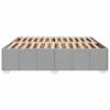 Bed Frame without Mattress Light Grey 180 x 200 cm Fabric
