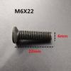 10τμχ Βίδα Στερέωσης M5/M6 22mm/25mm Αριστερόστροφο Σπείρωμα Για Προσαρμογέα Κορμού Τσοκ Δραπάνου Unf Αξεσουάρ Αντικατάστασης Ηλεκτρικού Εργαλείου