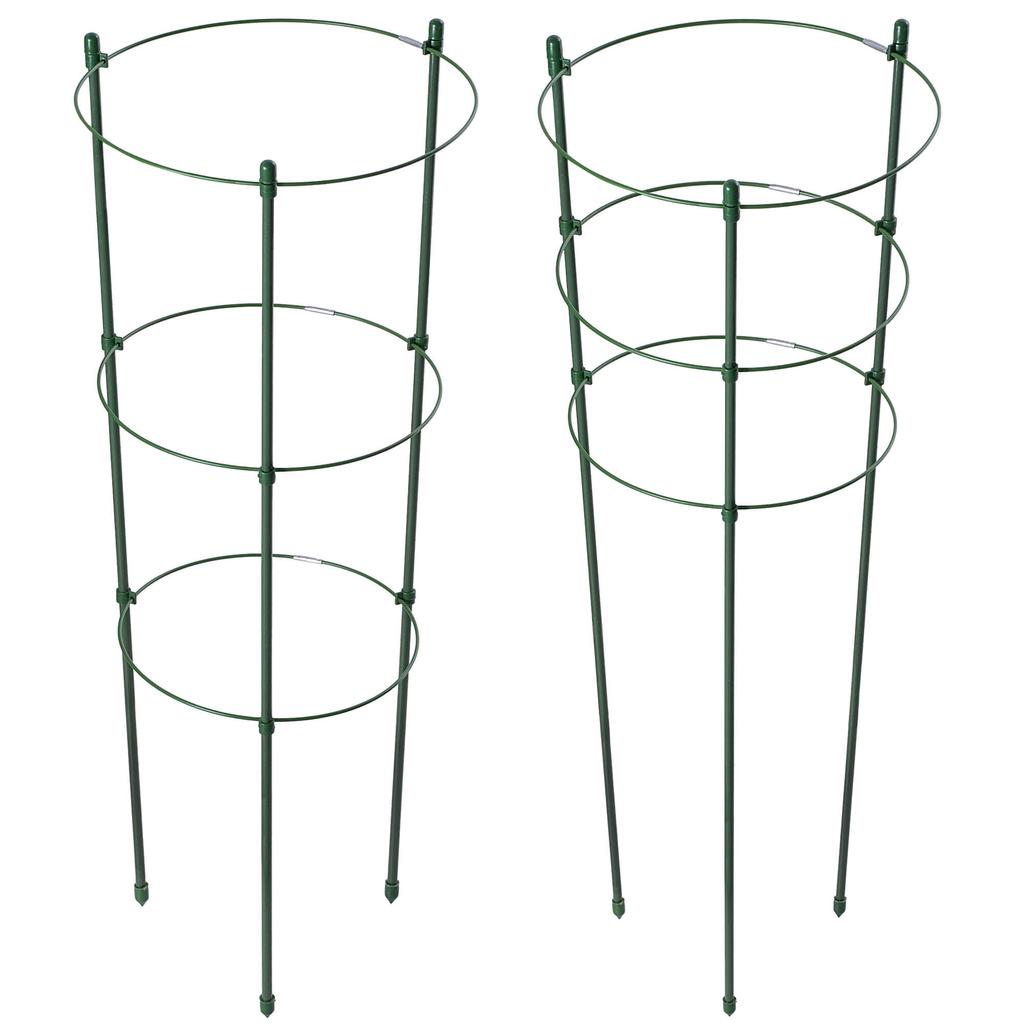 KADAX Metal Plant Support 60cm 3pcs