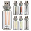 5V 1A/2A USB Car Atmosphere Light Glass Bottle Night Light USB Retro LED Filament Touch Dimming Bulb Touch Control Bedside Lamp