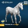 Spallach 1/35 Pferd Harzbausatz SPU22235 (Tier)
