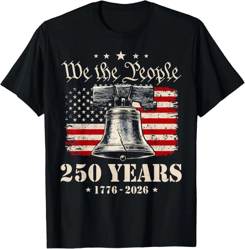 Happy 250 Years 1776 2026 For Unisex Unisex 4th Of July TShirt S