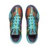 Nové basketbalové boty LiNing Wade 808 5 ULTRA s odpružením, protiskluzové, nízké, pánské, modré, zelené, fialové ABAV015-5