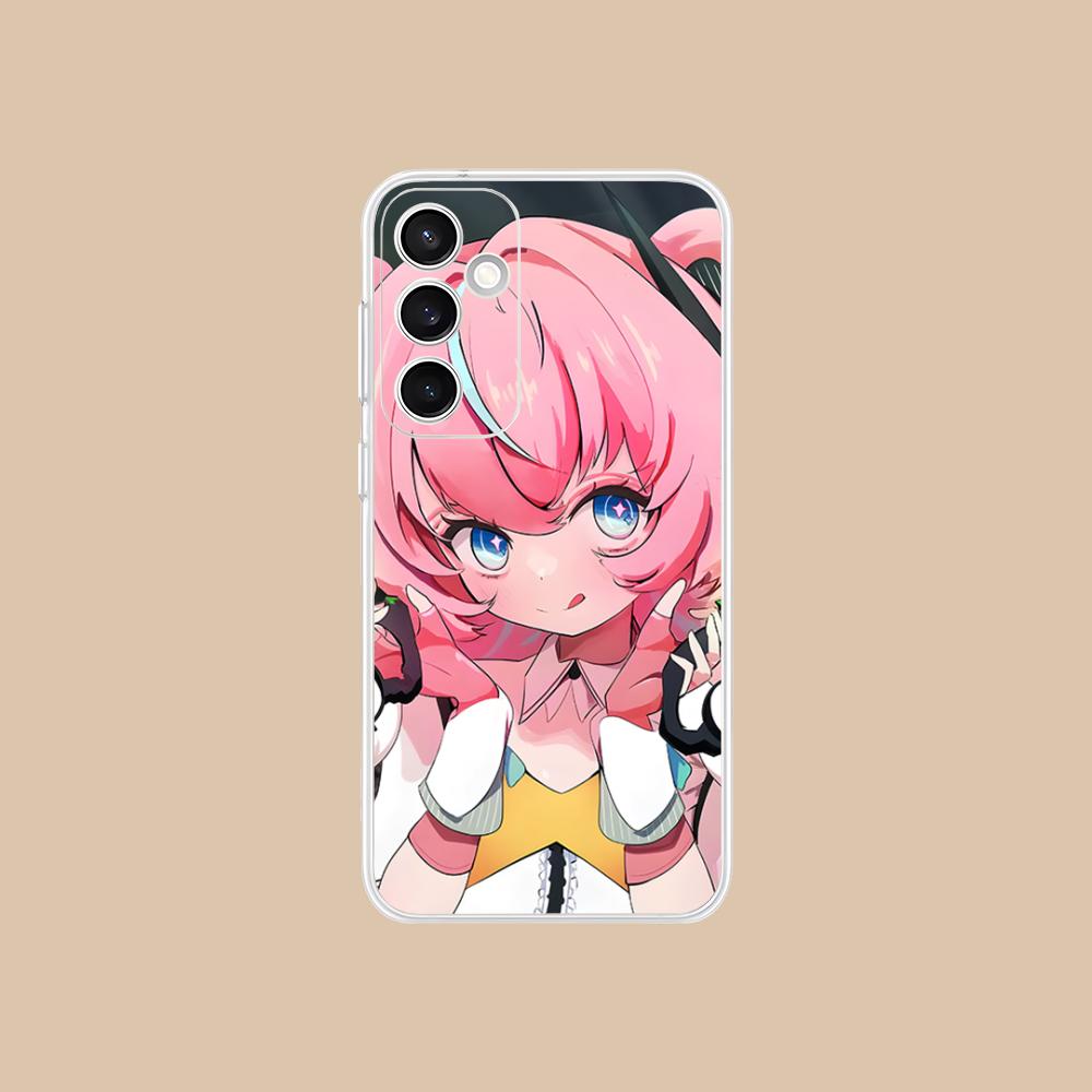 Zenless Zone Zero Aria Clear Mobile Phone Case for Samsung Galaxy S25 S24 S23 S22 S21Plus FE Ultra Colorful Cover
