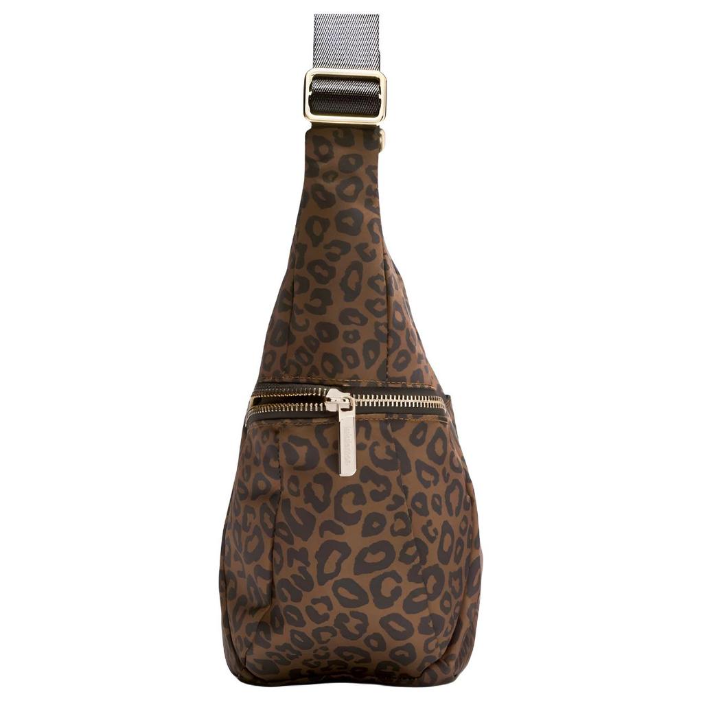 Lululemon Slouchy Sling 6L Adjustable Shoulder Strap Nylon Shoulder Bag Women Bags Brown LU9DEXS-071825