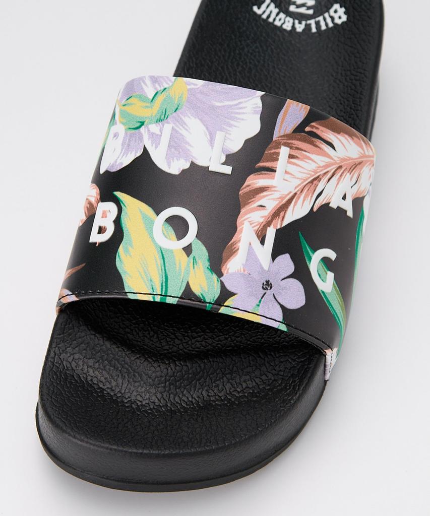 Printed Platform Slide Sandals BF013934 MUL 23.0 Cm