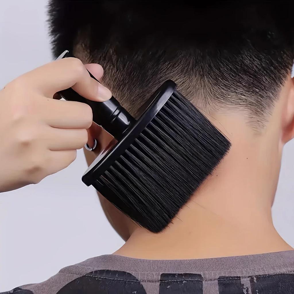 Soft Nylon Brush for Hair Cleaning, Professional Barber Neck Duster, Multi-Functional Cleaning Brush, Suitable for Salon