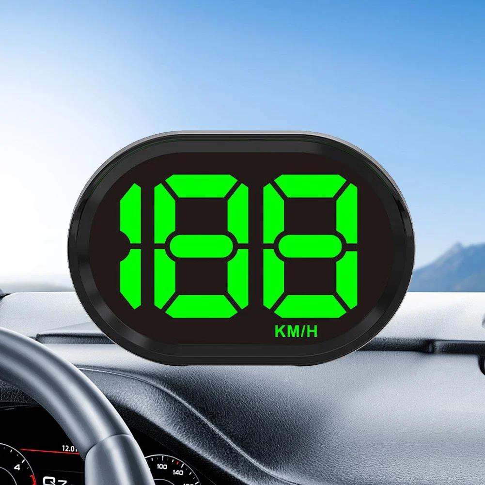 Universal Auto Dimming Digital Speedometer HUD Car GPS Head Up Display Speed Meter with KMH MPH Dispaly Plug & Play Speedometers