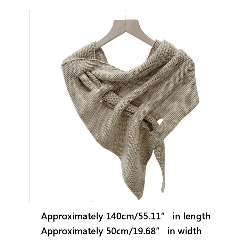 Scarfs For Women Neck Wrap Shawl Casual Dress Elegant Small Vintage Skinny Immitation Cashmere Collar Scarf Women