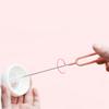 Bending Stainless Straw Brush Cleaner Soft Hair Suction Glass Tube Cleaning Brushes Baby Kids Bottle Brush Long Handle Reusable