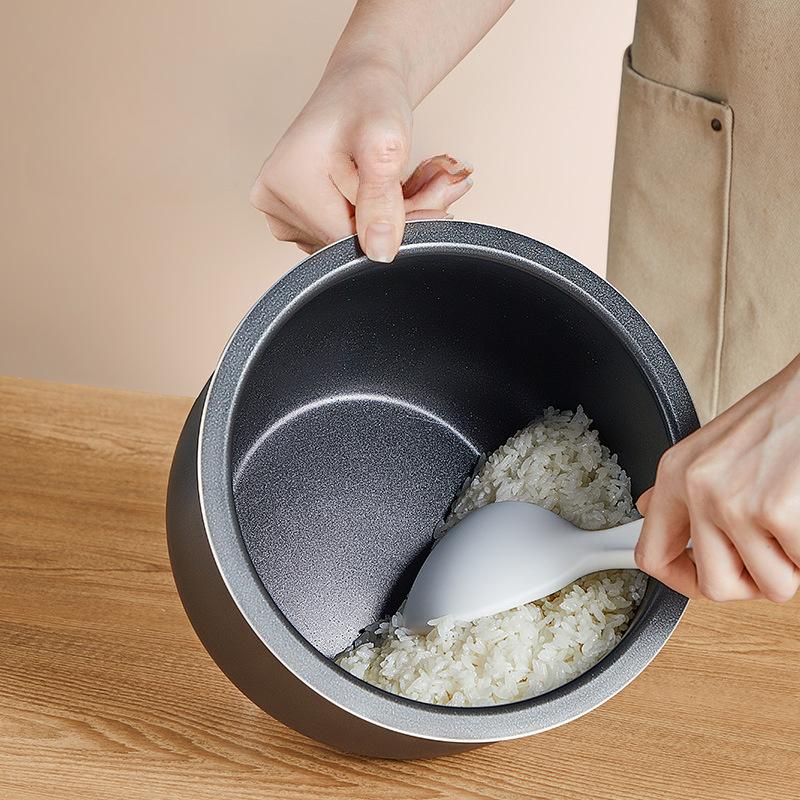 Food Grade Standing Rice Spatula Simplicity Household Non-stick Rice Spatula Kitchen High Temperature Resistance Silicone Spoon