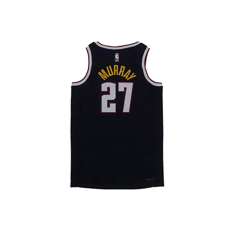 Nike NBA Basketball Jerseys Men's Black Blue Moderate Camisole CW3663-425