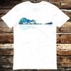 Nature Guitar Watercolor Art T Shirt Meme Gift Shirt Funny Tee Vintage Style Aesthetic Unisex Gamer Cult Movie Music 6002 T-shirt