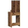 Vintage style Makeup Table with Shelf 50 x 41 x 135 cm Engineered Wood