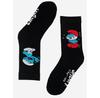 Smerfy Long Socks Long Socks Black Smurfs Papa Smurf & Jokey