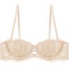 New popular French tube top strapless underwear women's suit thin big breasts show small lace gathering sexy bra cover