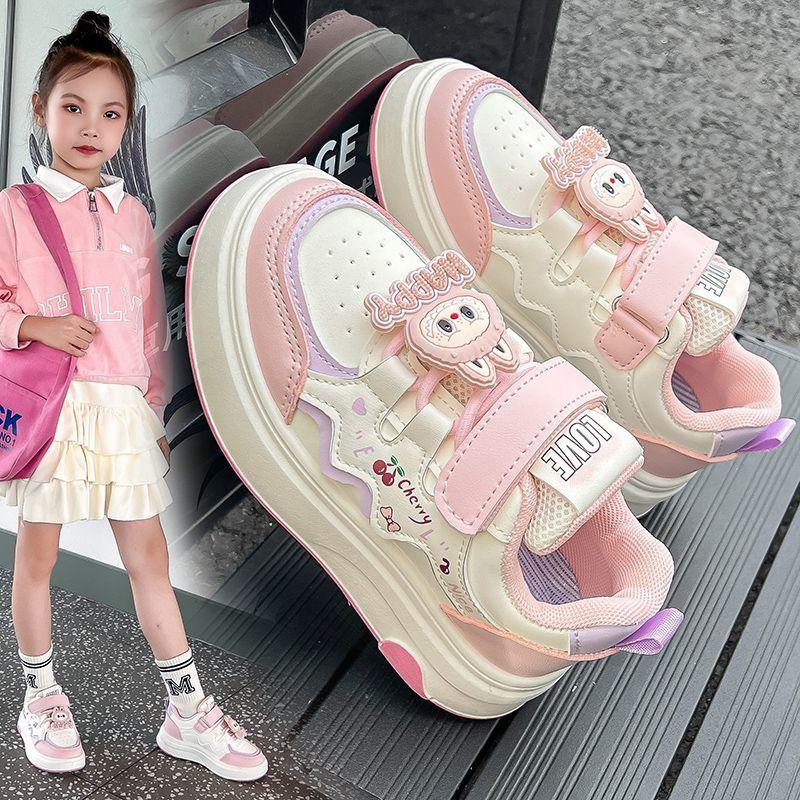 

Children s Fashion LBB Sneakers, Spring and Autumn Girls Soft-soled White Sneakers 37