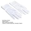 White Satin Kids Gloves Children Dress Gloves Elegant Wedding Gloves for Flower Girl Dancing