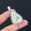 Friendship Day Deal Sterling Silver Natural Blue Rhodochrosite Mother Pendant