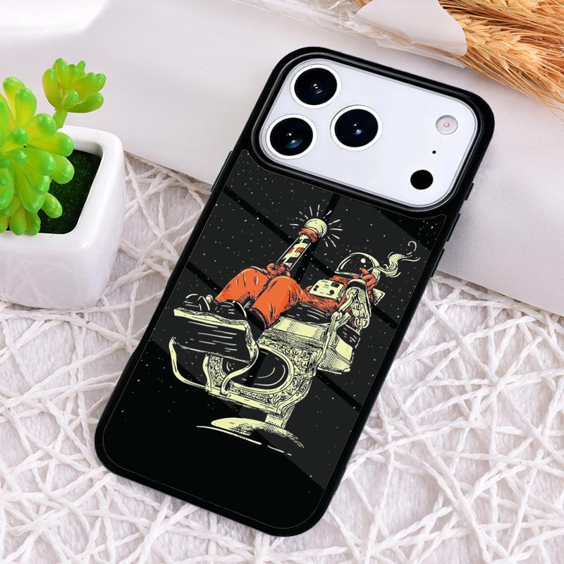 Barber Hair Stylist Phone Case for iPhone 17 Air 16 15 11 12 14 13 Pro Max Shockproof Cover