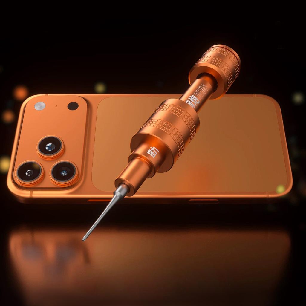 High Accuracy Nonslip Handle Torque Screwdriver Featuring Magnetic Alloy Tip for Repairing Latest Smartphones
