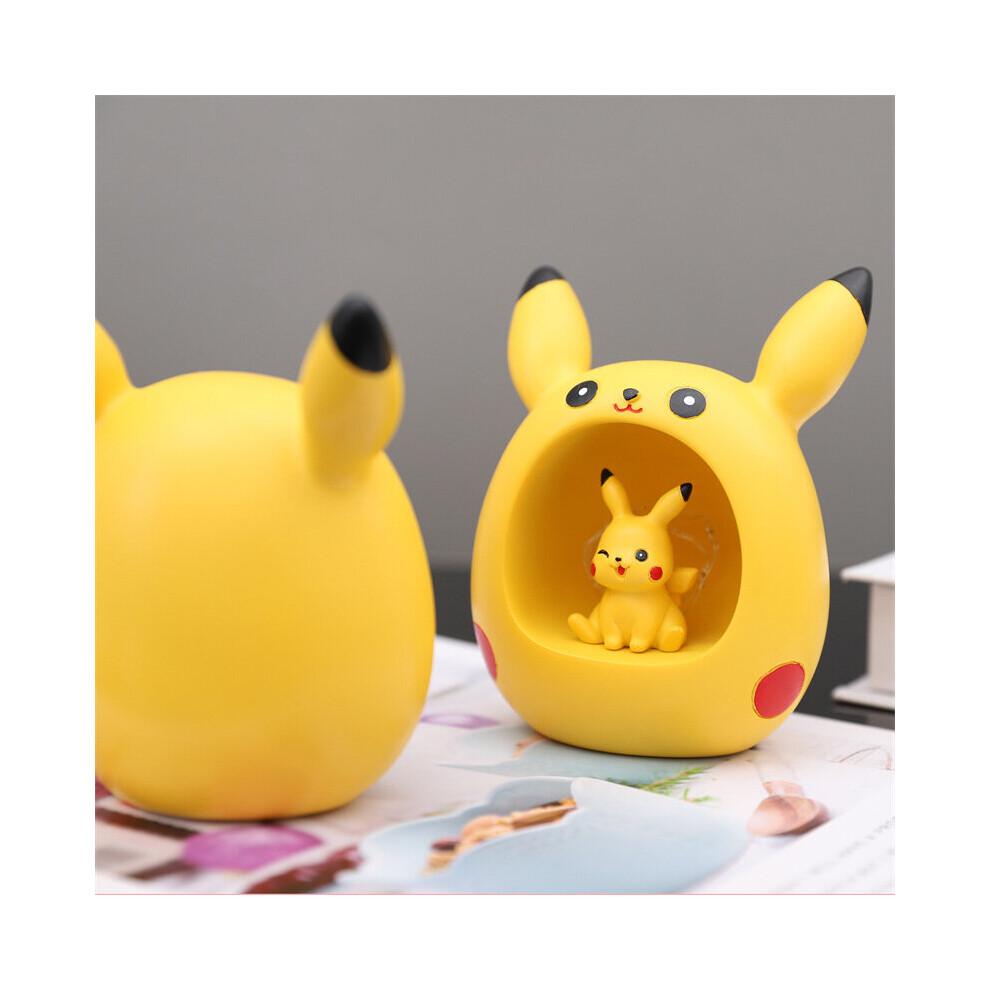 (Pikachu) Pokemon Resin Night Light Hand Painted Lamp