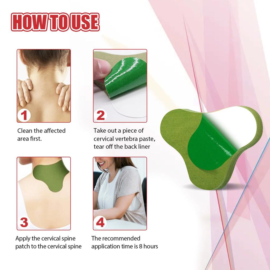 Wormwood Stickers Wormwood Neck Patch Pain Relief Patches Chinese Herbal Medical Plaster Muscle Joint Stickers