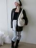 Voor Jeanne Fringe Shoulder Bag_Beige