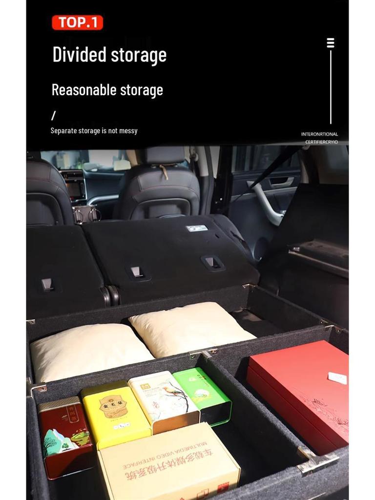 Haval H6 M6PLUS Campervan Rear Trunk Storage Box