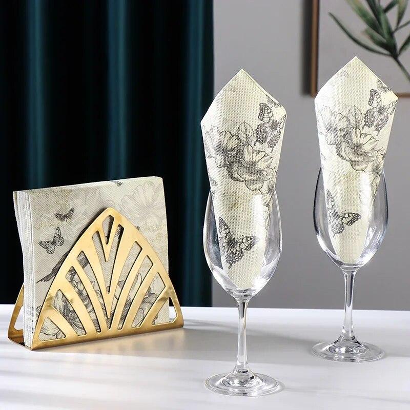 Disposable Party Napkin Double Layer 20 Pieces/Pack Butterfly and Bird Pattern