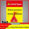 National Standard Limited Space Safety Warning Sign