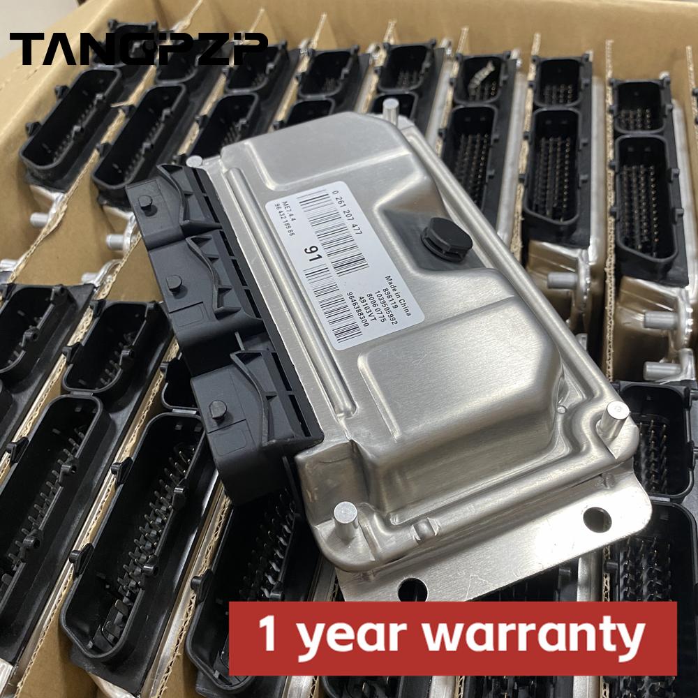 0261207477 9643218988 Engine Computer Electronic Control Module ECU ECM ME7.4.4 For Peugeot 206 1.6i 16V