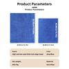 SEAMETAL 350GSM Microfiber Car Wash Towel High Density Absorbent Cleaning Cloth Car Detailing Window Glass Scratch-Free Washcloth