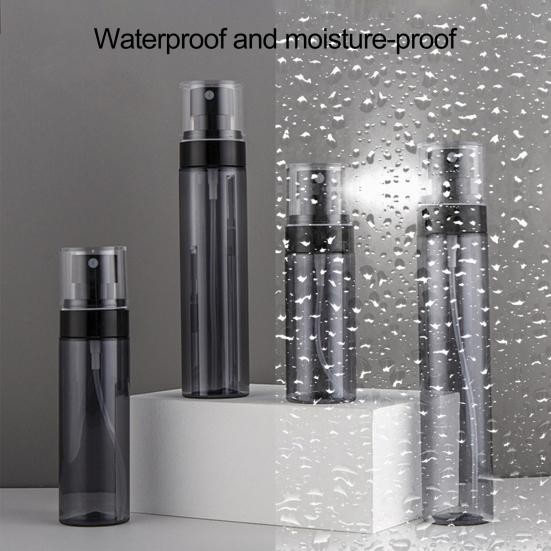 60/80/00/120ml Spray Bottle with Lid Press-on Type Traveling Portable Empty Perfume Container Household Tool