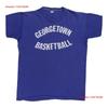 Original Vintage 1960er Georgetown Basketball T-Shirt Vintage Mode Oberteil für den Alltag Streetwear Vielseitig Leicht