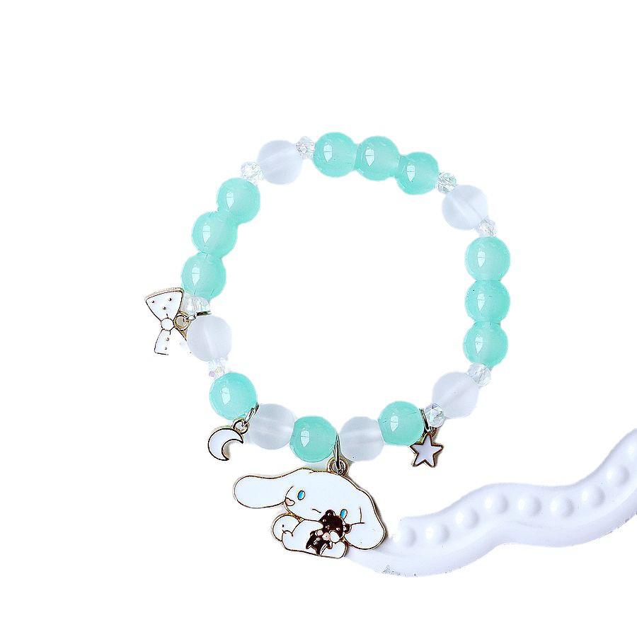 2023 Korean Style Temperament Cute Cinnamoroll Crystal Beaded Bracelet for Women