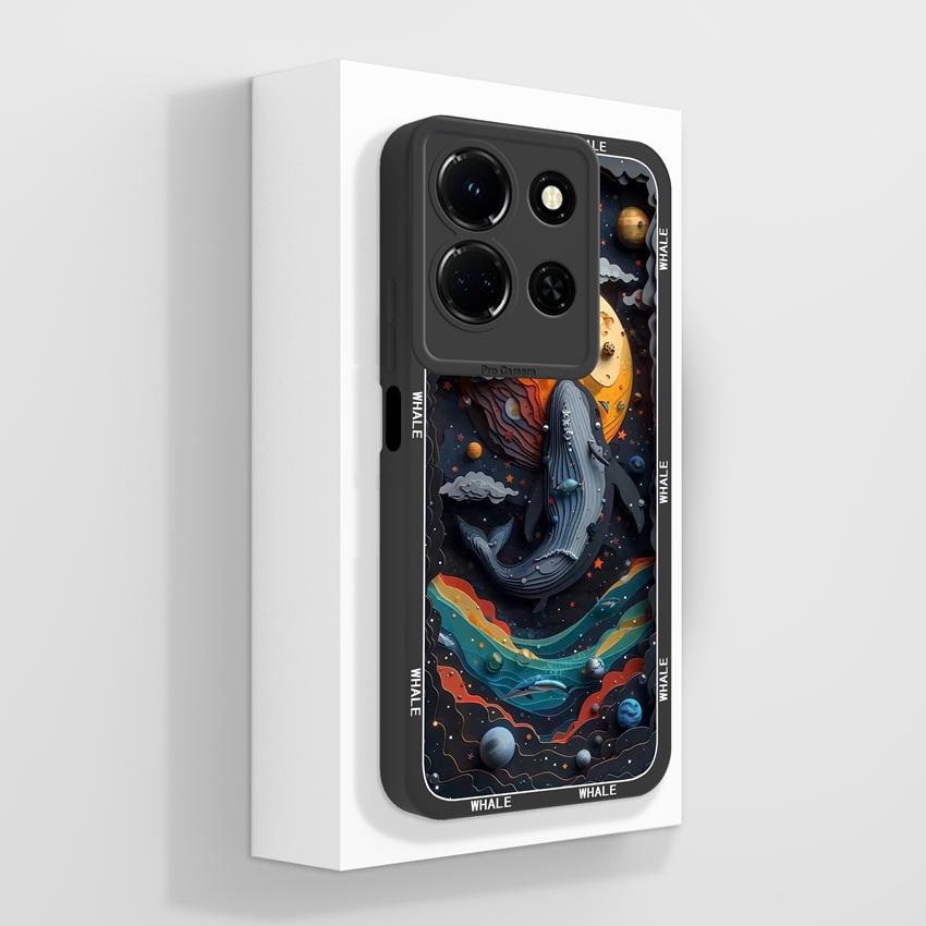 For Infinix Note 30 40 50 Pro Plus 50S 50x Beautiful Crystal Butterfly Phone Cases Screen Protector Liquid Silicone Dustproof Shell For Infinix Casing